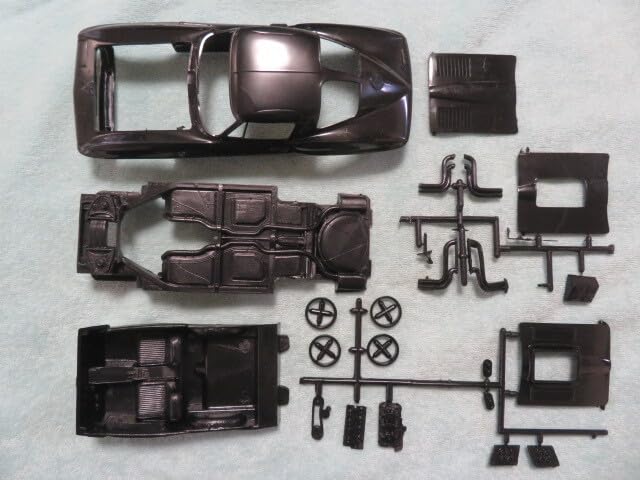 Amazon.co.jp: プラモデル 125 amt A163 - '63 Corvette Stingray